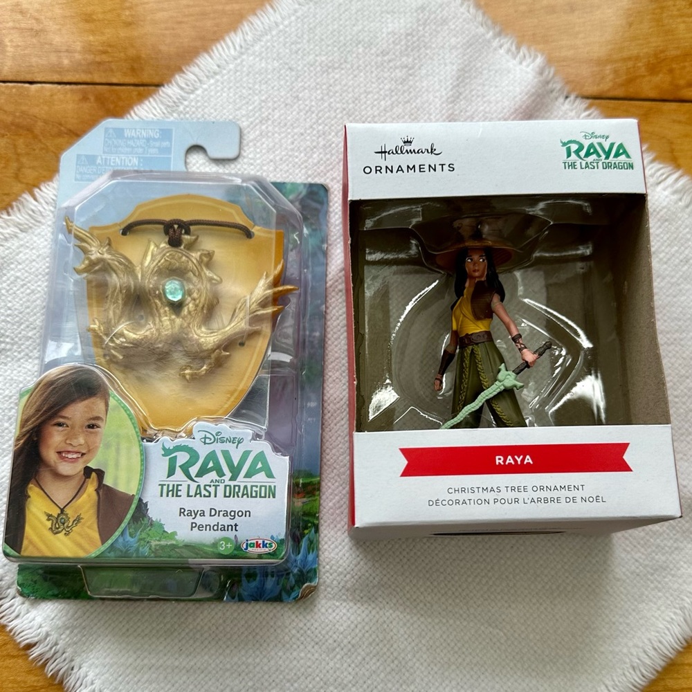 Raya and the Last Dragon Hallmark Christmas Tree Ornament and Pendant